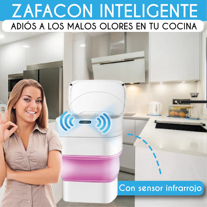 Zafacón con sensor